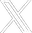 X logo